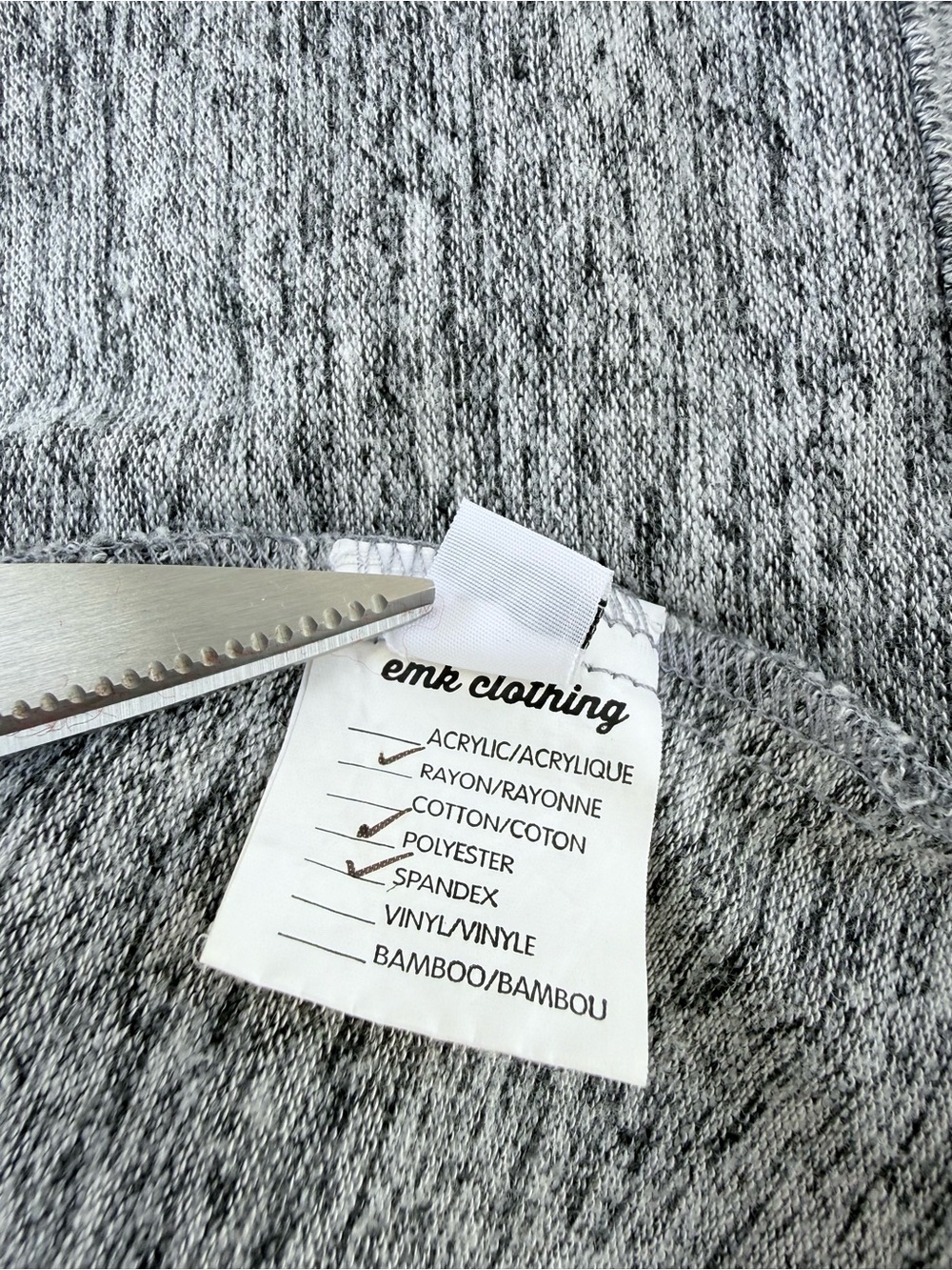 Cozy Gray Cowl-Neck Sweater Dress - Picture 10 of 10